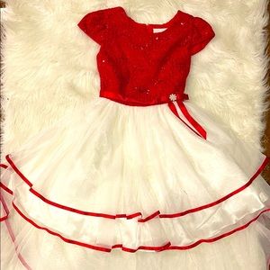 Rare Editions high-low dress girls size 10